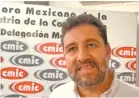  ?? ?? Espera. Armando Núñez, presidente de CMIC, dice que esperarán hasta el cambio de administra­ciones.
