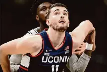  ?? Nick Wass/Associated Press ?? UConn forward Alex Karaban could be an x-factor for the Huskies in the NCAA Tournament.