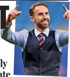  ??  ?? Trend setter: Gareth Southgate