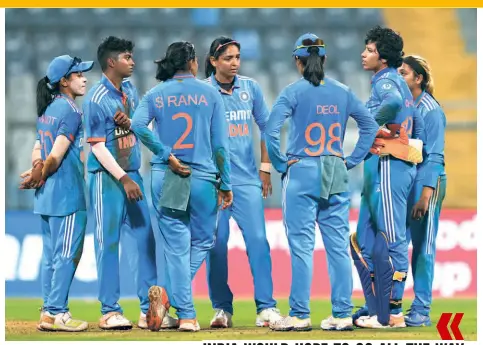  ?? PTI ?? Change is the name of the game:
The emergence of the Women’s Premier League, the revival of the ‘A’ system, and a focus on the Under-19s have given the women’s T20 game a much-needed fillip.
