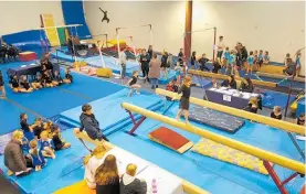  ?? ?? Te Puke Gymsport offers gymnastics for all, as well as parkour and competitiv­e classes.