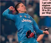  ??  ?? Wojciech Szczesny, 27enne polacco, da quest’anno alla Juve GETTY