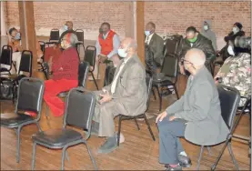  ?? Doug Walker ?? Members of the MLK Legacy and Leadership Academy met at the Rome Area History Center to learn more about early Rome history Saturday, particular­ly as it relates to Black history on Saturday.