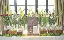 ?? ?? The nine new refreshing scents from the Clean Reserve line.