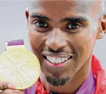  ?? Luca Bruno/Associated Press ?? Four-time Olympic champion Mo Farah has disclosed he was brought into Britain illegally from Djibouti under the name of another child.