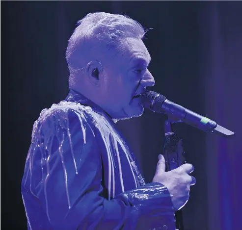  ?? — WENN.COM FILES ?? The pop duo Erasure, featuring Andy Bell, shown here last month, and Vince Clarke, will perform at Vancouver’s Orpheum Theatre on Wednesday as part of the band’s World Be Gone tour.