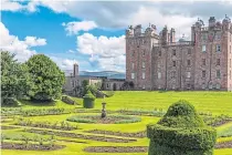  ??  ?? Beautiful grounds of Drumlanrig Castle