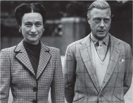  ??  ?? The Duke and Duchess of Windsor in the 1960s.