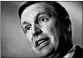  ?? WIN MCNAMEE/GETTY ?? Sen. Chris Murphy, D-Conn., warned of possible fallout for the GOP on gun issues.