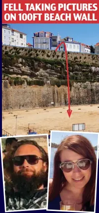  ??  ?? June 2018: Michael Kearns and Louise Benson were on holiday in Portugal