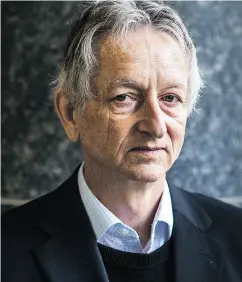  ?? AARON VINCENT ELKAIM / THE NEW YORK TIMES ?? Geoffrey Hinton has designed software that imitates how the brain works.