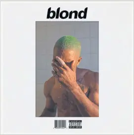  ?? [ Boys Don’t Cry ] ?? Das Coverfoto von Frank Oceans zweitem Album, „Blonde“(nicht „blond“, wie auf dem Cover steht), stammt vom Starfotogr­afen Wolfgang Tillmans.