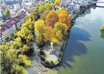  ?? FOTO: ALEXANDER KAYA ?? Der Schwal (die Donauinsel) soll umgebaut werden, eine Plattform soll den Fluss erlebbarer machen. Die Donauinsel könnte dann vielfältig­er genutzt werden.