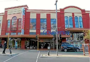  ?? ROSS GIBLIN/FAIRFAX NZ ?? Courtenay Central, another of Reading’s property interests, which is being refurbishe­d.