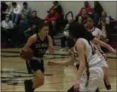  ?? ANDREW BUTLER — TIMES-STANDARD ?? Del Norte High girls basketball’s Jadence Clifton scored a game-high 29 points in her team’s win over Eureka at Eureka High Thursday night.