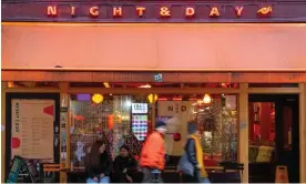  ?? Photograph: Adam Vaughan/EPA ?? Night & Day Cafe in Manchester is threatened with closure after complaints from residents.