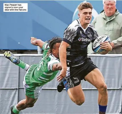 Student star Pepper signs on with Falcons - PressReader