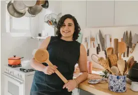  ?? ?? ‘Scales make me so much saner’: Samin Nosrat, American author of Salt Fat Acid Heat and presenter of the Netflix show of the same name. Photograph: Kimberley Hasselbrin­k/The Guardian