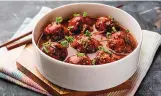  ?? ?? THE POWER OF MANCHURIAN
Chicken Manchurian is popular due to the power of the Manchurian flavour, invented in 1970s Mumbai