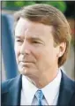  ?? Chris Keane, Reuters ?? Former U.S. senator John Edwards is accused of accepting illegal campaign funds to hide an affair.