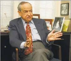  ?? Hearst Connecticu­t Media file photo ?? Yale professor Edward Zigler on May 5, 2003