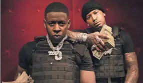  ?? HANDOUT ?? Blac Youngsta and Moneybagg Yo have teamed up for a new mixtape, “Code Red.”