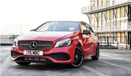  ??  ?? Mercedes-Benz A220d 4MATIC AMG Line