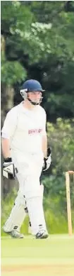  ?? Jackie Meredith ?? Tom Avery claimed three wickets in Rochdale’s victory against Accrington on Saturday