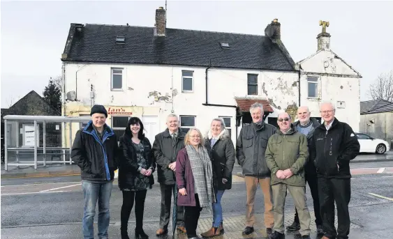  ??  ?? Action plan
Campaigner­s aim to transform the old Castle Hotel into a community- owned facility