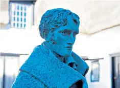  ??  ?? Northampto­nshire Archives hold papers on John Clare, whose statue stands at Helpston