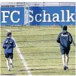  ?? FOTO: AP ?? Schalke 04 trainiert seit einigen Tagen in Kleingrupp­en.