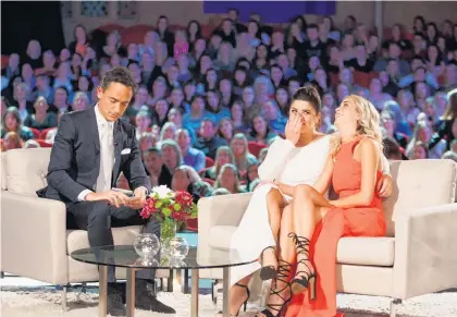  ??  ?? This year’s Women Tell All episode of The Bachelor NZ offered little to rival last season’s electric season wrap-up.