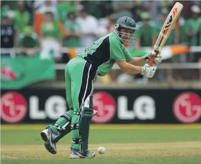  ?? Getty ?? Niall O’Brien played a matchwinni­ng innings for Ireland against Pakistan in their 2007 World Cup match, left