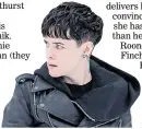  ??  ?? WEB OF DECEIT: Claire Foy in the entertaini­ng but prepostero­us thriller