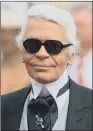  ??  ?? KARL LAGERFELD: Described as “the soul of fashion” – restless and forward-looking.