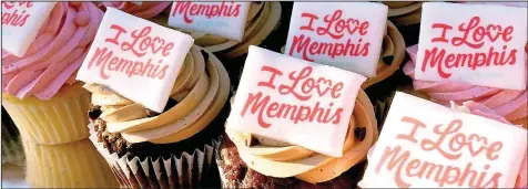  ?? St. Louis Post-Dispatch/TNS/GABE HARTWIG ?? The Peabody hotel in Memphis touts its love for its hometown with special baked goods. The iconic hotel hosts a series of rooftop parties throughout the summer.