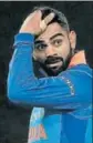  ?? AP ?? ■ India captain Virat Kohli lamented that spinners failed to settle down.