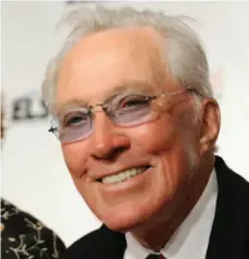  ?? AP FILE PHOTO ?? Andy Williams arrives at the MusiCares Person of the Year tribute in Los Angeles in February, 2009. Williams died Tuesday, at his home in Branson, Missouri.