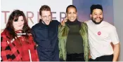  ?? Getty Images ?? (L-R) Tai Shani, Lawrence Abu Hamdan, Helen Cammock and Oscar Murillo.