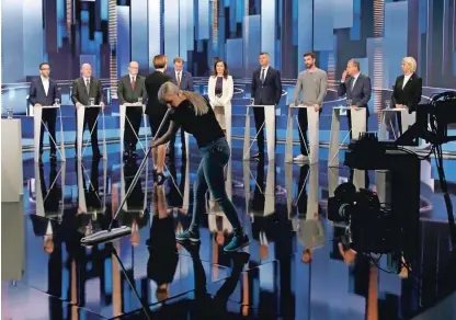  ?? Foto Blaž Samec ?? Vsebinski zasuk nacionalne televizije v desno lahko vpliva na izid volitev.