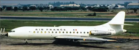  ?? dr/Coll. JaCques Guillem ?? La F-BSGZ toujours à Bangkok en août 1976 en l’attente du code-barres des couleurs Concorde.
Elle sera détruite à Hô-Chi-Minhville-Tan Son Nhut par un pirate lors d’un détourneme­nt le 28 août 1976.