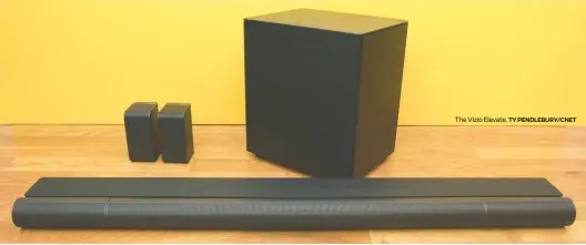  ?? The Vizio Elevate. TY PENDLEBURY/CNET ??