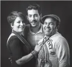  ??  ?? Le trio tunisien Yecer Jradi-Raoudha Abdallah-Hédi Agrebi présentera, le vendredi 12 mai, le spectacle de clôture du cycle intitulé «Nouhebbou Al Bilad»