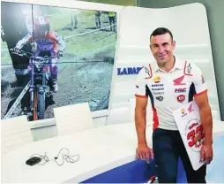  ?? JULIÁN CABRERA ?? Toni Bou, ayer en la sede de La Razón