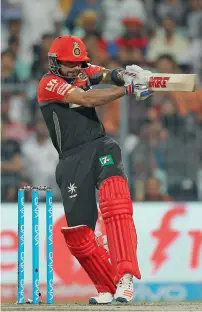  ?? IPL/SPORTZPICS ?? Virat Kohli will have to lead RCB by example. —