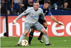  ?? Getty Images ?? The sight of their club’s all-time leading scorer wearing Everton colours may prove unsettling to Manchester United fans