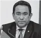  ??  ?? Prez Yameen Abdul Gayoom