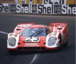  ??  ?? Porsche finally conquered Le Mans with a win in 1970
