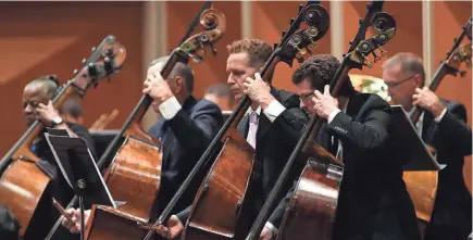  ?? JONATHAN KIRN / MILWAUKEE SYMPHONY ?? When the Milwaukee Symphony performs Beethoven’s Symphony No. 9 June 15-17, the double basses will have plenty of work to do.