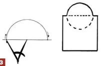  ??  ?? 3 The half circle is a fast curve and the first of our trio of simple curves. 3